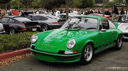 A Green Porsche